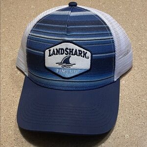 Men's Blue Mesh Back Trucker Hat